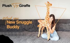 120 Cm Big Large Giraffe Soft