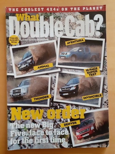 What double cab 4x4 magazine - cab?,