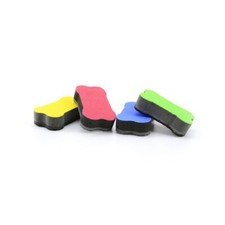 4 x Magnetic Whiteboard Eraser - Kid's Rubber Small - Children's stationery