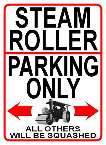 Steam roller parking - steam,