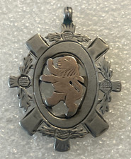 Sterling Silver Medal Fob -
