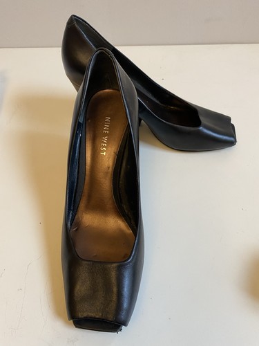 Nine west black - leather, shoes
