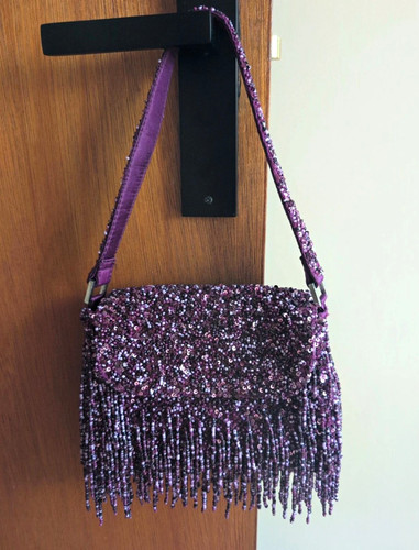 Zara beaded handbag - beaded,