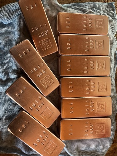 Set 10x 1kg copper - 1kg,