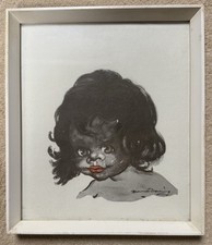 VINTAGE BROWNIE DOWNING FRAMED
