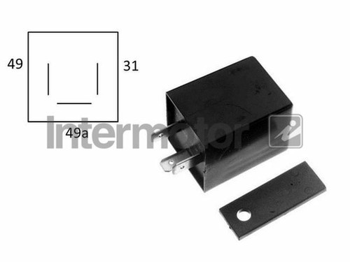 Indicator flasher relay for - flasher,