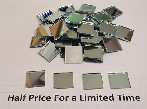 100 pieces silver - pieces,, glass