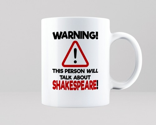 Shakespeare mug gift - shakespeare,