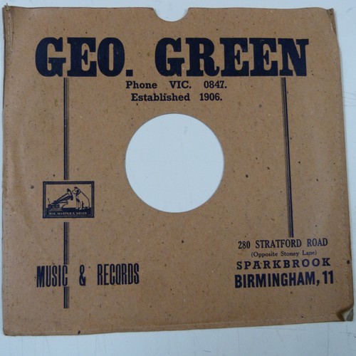 78rpm gramophone record - 10",