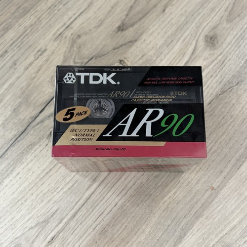 Tdk ar90 new sealed blank - tdk,