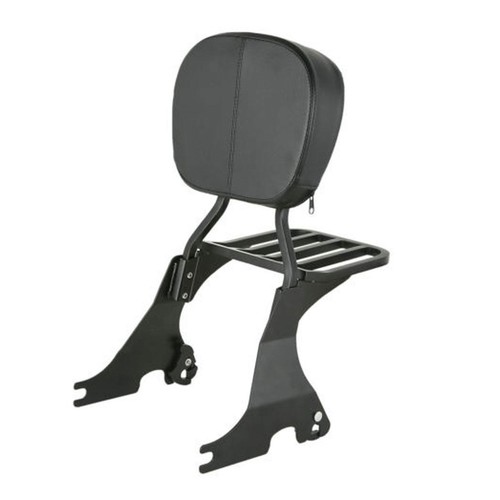 Detachable black sissy bar - detachable,