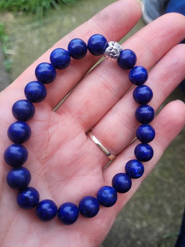 Lapis lazuli bracelet - lapis, genuine
