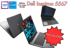 DELL INSPIRON 5567 15.5" LAPTOP CORE i5 2.50GHz 8GB RAM 1TB HDD