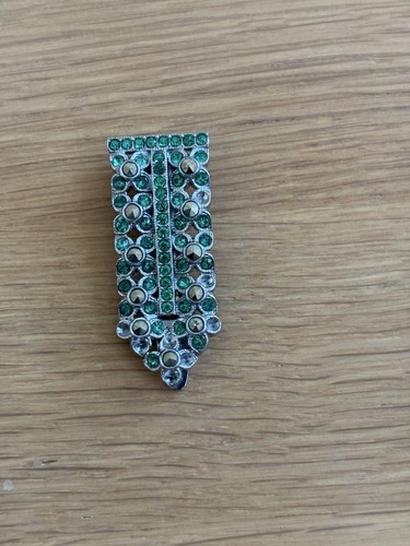 Vintage art deco dress clip - vintage,