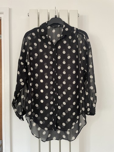 Topshop oversized blouse - topshop, size