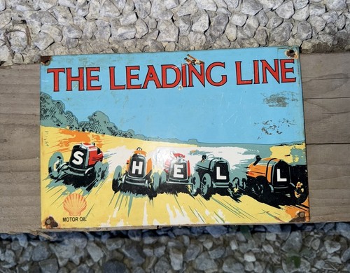 Shell the leading line - leading, enamel