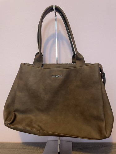 Catwalk brown ladies faux - brown,