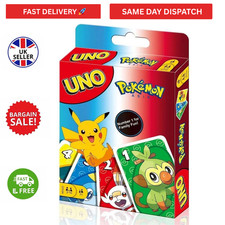 Pokemon UNO Card Game Family