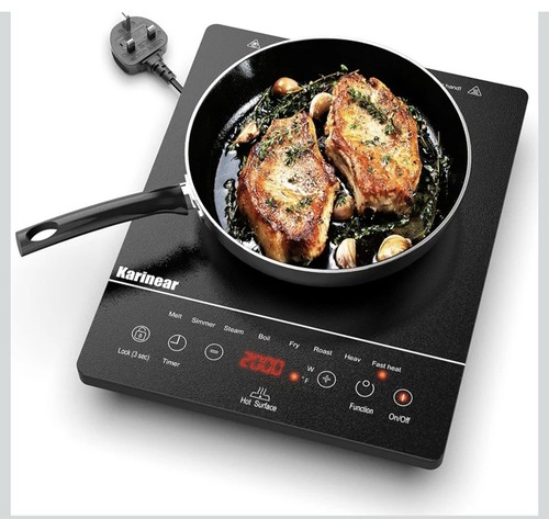 Karinear portable ceramic hob - ceramic,