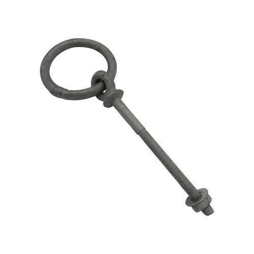 Galvanised collared ring eye - galvanised,