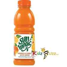 Sunmagic Orange & Carrot Juice drink 12 X 500ml Fruity Flavoured Fresh Juice