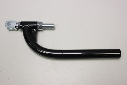Mounting lever adjustable