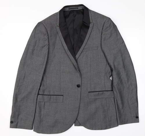 Ventuno mens grey jacket - grey,