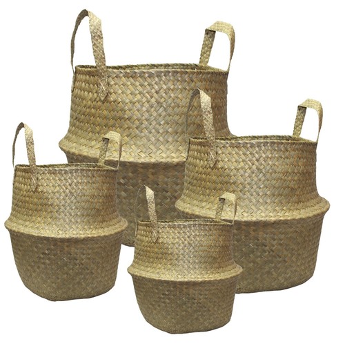 Seagrass belly basket - seagrass,