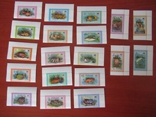 Tuvalu official fish set mnh - tuvalu,