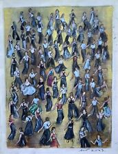 Northern Soul; "Floor Filler @ Midnight" an original water colour painting.