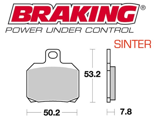 828cm56 rear brake pads - 828cm56,