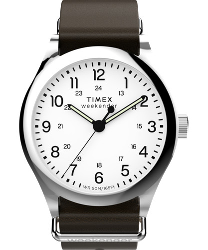 Timex brown mens analogue - timex,