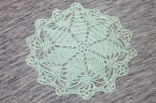 Vintage hand crocheted - vintage, lace