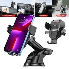 4 in 1 Sucker Car Phone Holder Mount Stand GPS Telefon Mobile Cell Support