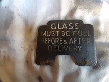 Vintage Petrol Pump Gauge