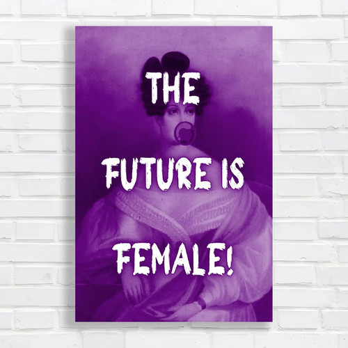 The future female - the, purple