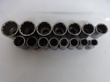 15 Vintage Britool Sockets