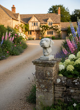 Labrador Retriever Garden
