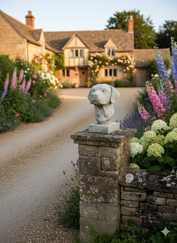 Labrador retriever garden - retriever,