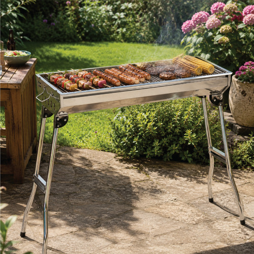 Folding bbq charcoal - bbq,