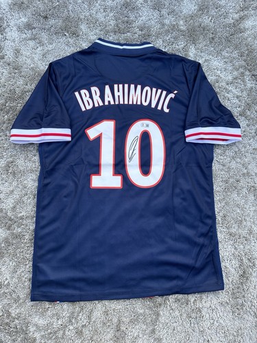 Zlatan ibrahimovic psg signed - ibrahimovic,