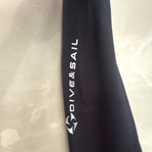 Dive sail black neoprene - black,