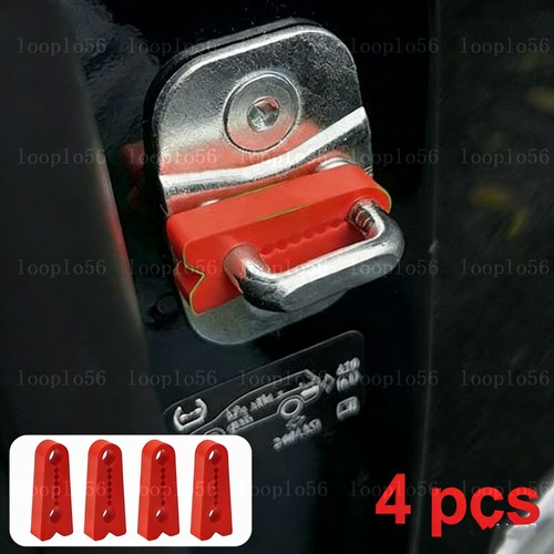4pcs red universal car - 4pcs,
