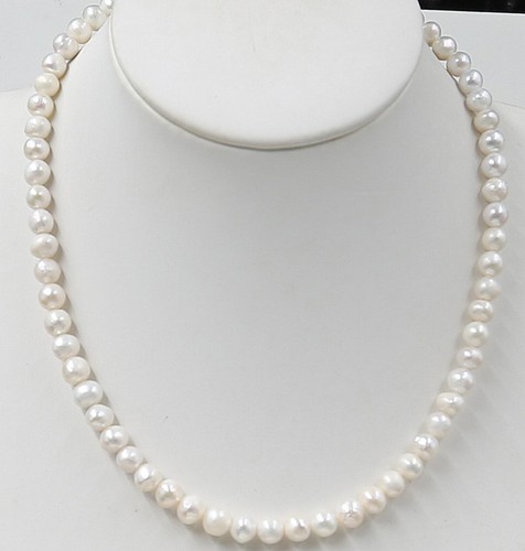 Genuine white baroque - genuine, 6-7