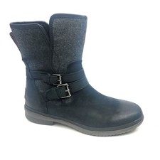 Ugg Simmens Black Leather