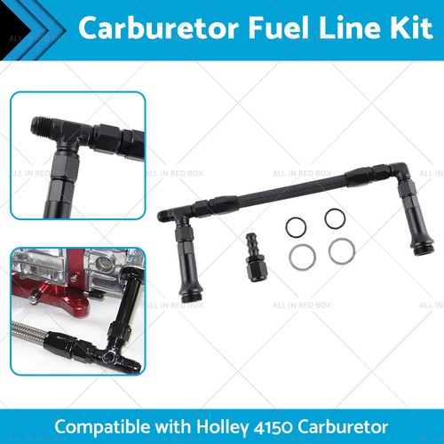 Braided an6 dual feed carb - dual,