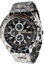 NEW = "ORLANDO" QUARTZ-BATTERY MOVEMENT WRISTWATCH (12 MONTHS FULLY GUARANTEED)