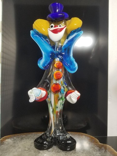 Vintage murano glass - murano, clown