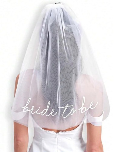 Bride veil hen party - bride,