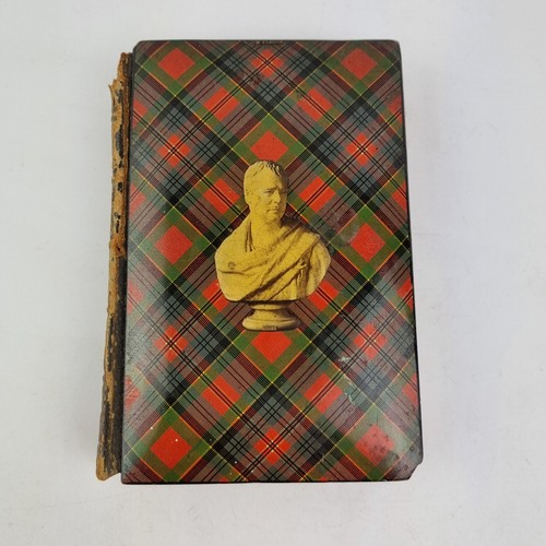 Antique 19thc tartan ware - antique, book